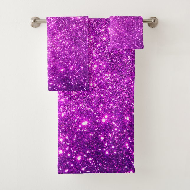 Parties scintillant de luxe Purple Gold (En situation)