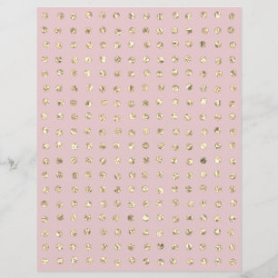 Parties scintillant en cristal d'or brillant point