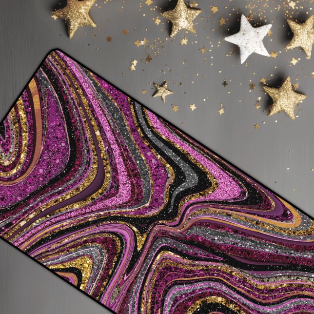 Parties scintillant en verre étincelante en marbre (Créateur téléchargé)