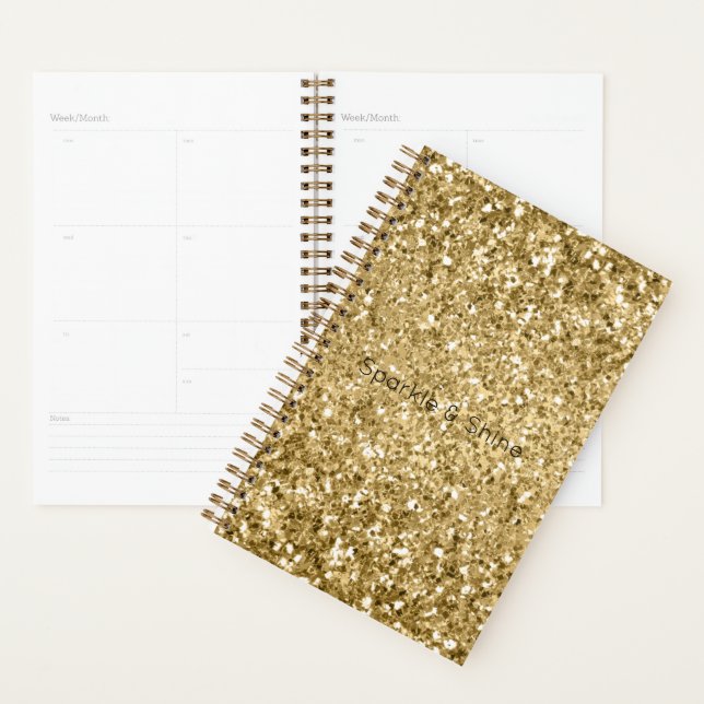 Parties scintillant Glitzy Gold Glam        (Devant avec enveloppe)