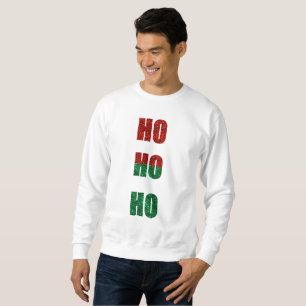 parties scintillant ho ho mens sweatshirt