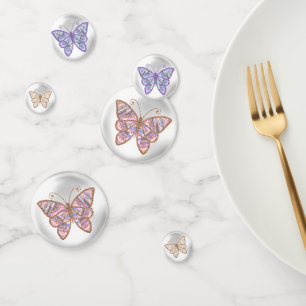 Parties scintillant Look Papillons Confetti
