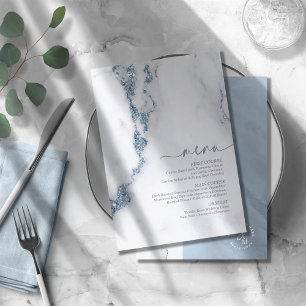 Parties scintillant moderne en marbre Mariage Dust