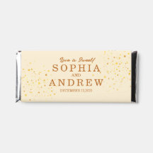 Parties scintillant moderne personnalisée Couple G