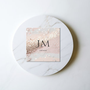 Parties scintillant moderne Salon Carte de visite