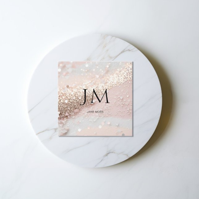 Parties scintillant moderne Salon Carte de visite (Créateur téléchargé)