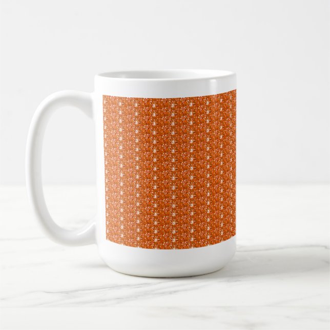Parties scintillant Mug Orange (Gauche)