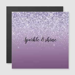 Parties scintillant Ombre violet