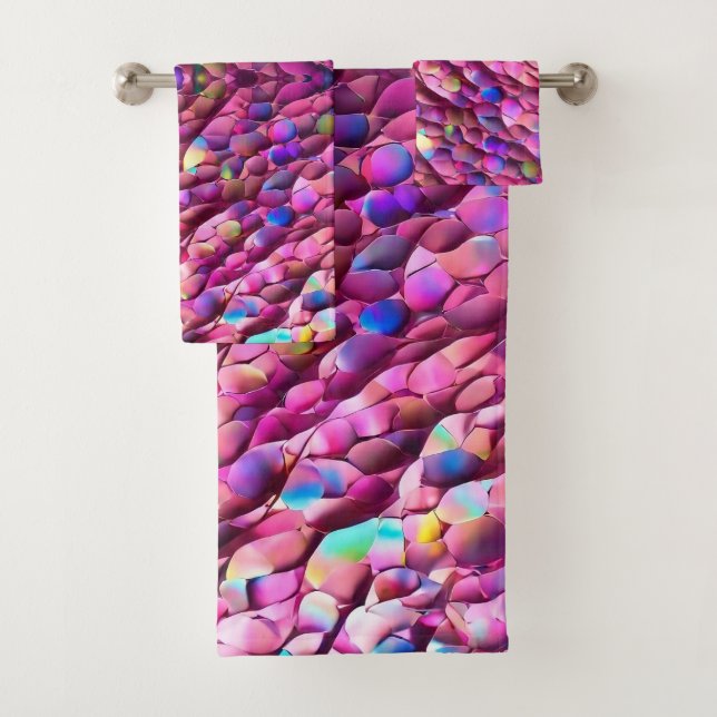 Parties scintillant Opal Holographique Collection  (En situation)