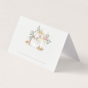 Parties scintillant or rose Floral Citrouille Auto
