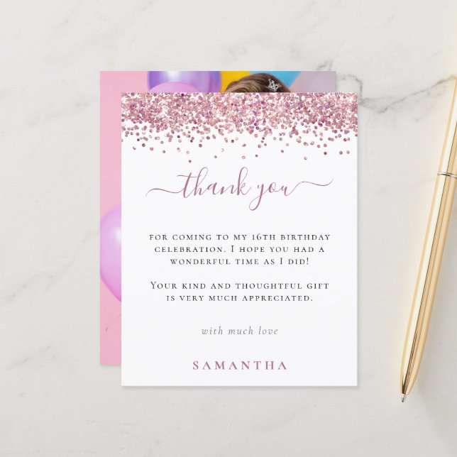 Parties scintillant rose budget Doux photo 16 Merc (Devant/Arrière en situation)