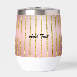 Parties scintillant Rose Gold Ajouter un texte
