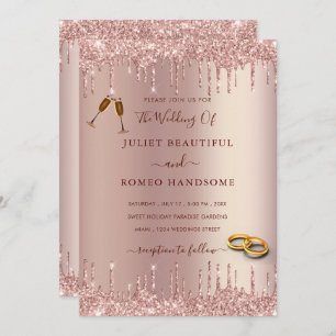 Parties scintillant rose Gold Blush