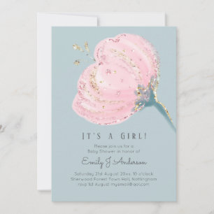 Parties scintillant Rose moderne C'Est Un Baby sho