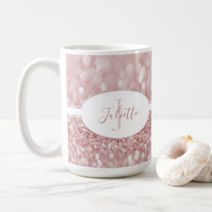 Parties scintillant rose Personnaliser la Mug de c