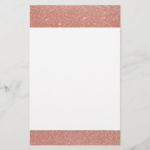 Parties scintillant rose rose or-Blush et étincell