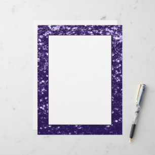 Parties scintillant violet foncé ultra violet scin