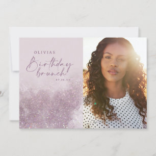 Parties scintillant violet Lilac élégant photo ann