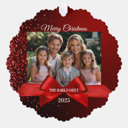 Parties scintillant Wonderland Papier Carte d'orne