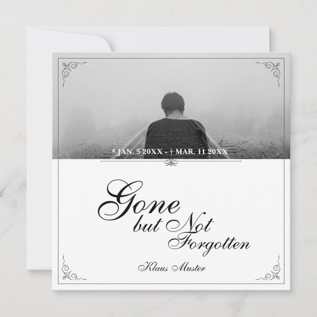 Partis mais pas oubliés - Classique (Devant)