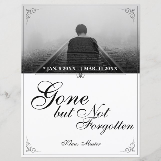 Partis mais pas oubliés - Classique (Devant)