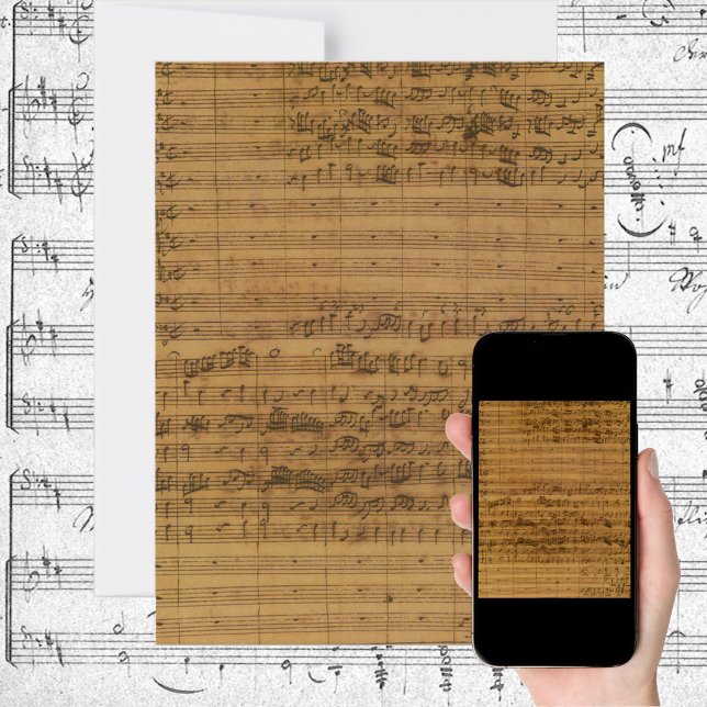 Partition de Johann Sebastian Bach Invitation (Créateur téléchargé)