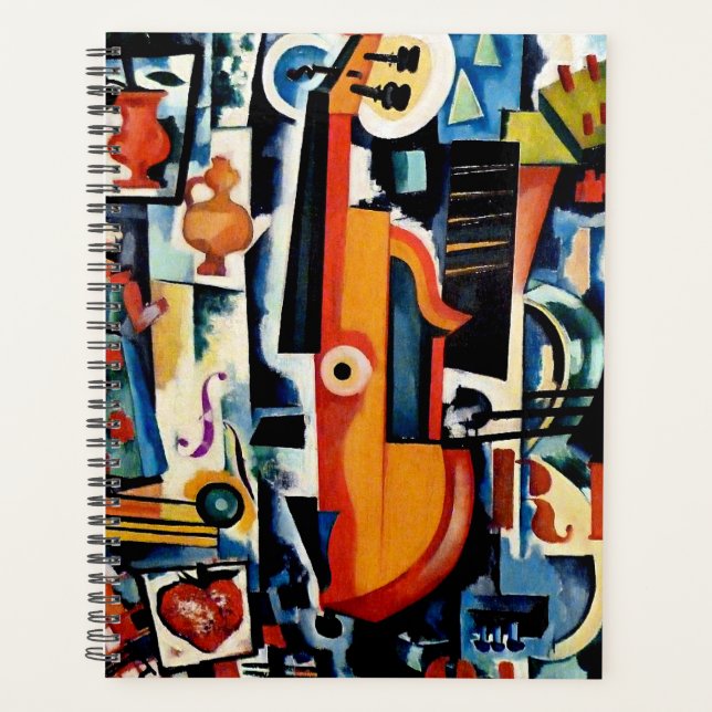 Parto de Viola Bom Menage, Cubisme, (Devant)