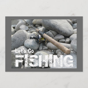 Partons pêcher ! Invitation de voyage de pêche de