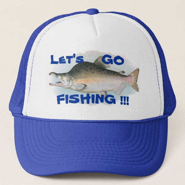 Partons pêcher le casquette saumoné de pêche de (Devant)