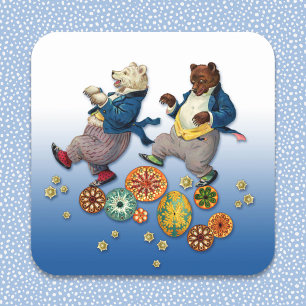 Party Bear Stickers