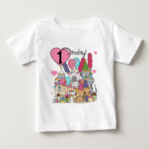 Party Kittens 1er Anniversaire Tshirts et cadeaux