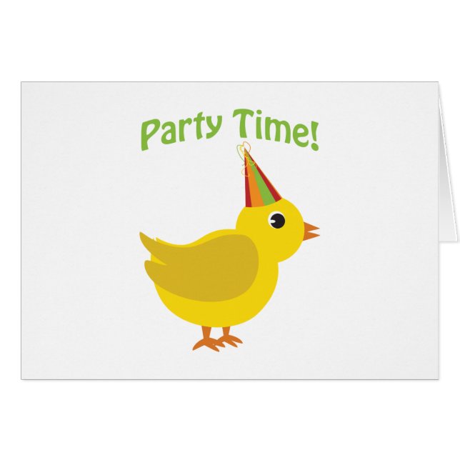Party Time! Chick (Devant Horizontal)