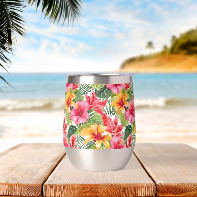 Paruline à vin à imprimé tropical (Yoga)