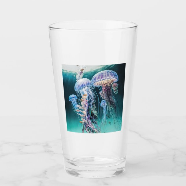Paruline en verre de méduse (Devant)