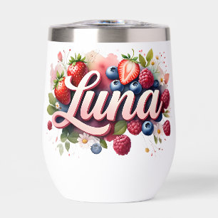 Paruline florale Berry personnalisée - "Luna"