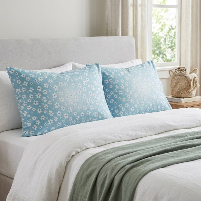 Parure de taie d'oreiller florale d'été – Coussin  (Créateur téléchargé)
