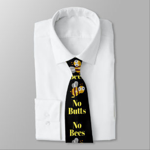 Pas d'abeilles Pas de boutons cravate