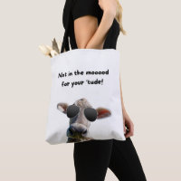 Pas dans le Sac fourre-tout de la vache d'humeur