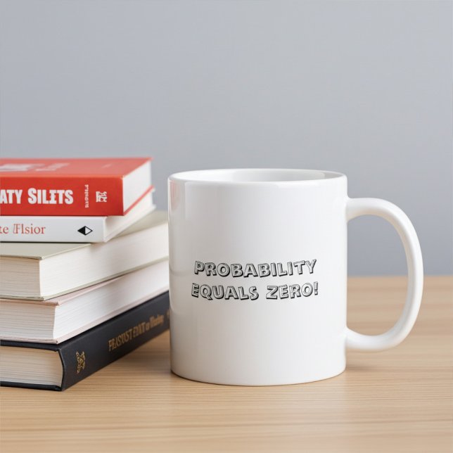 Pas d'arriver - Drôle Typographie Coffee Mug (Créateur téléchargé)