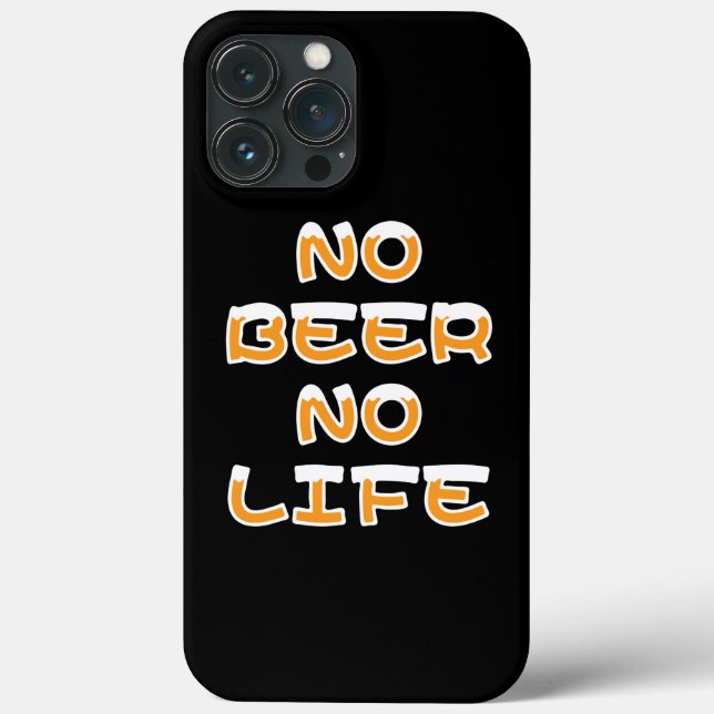 PAS DE BIÈRE PAS DE VIE Coque-Mate coque iphone (Verso)