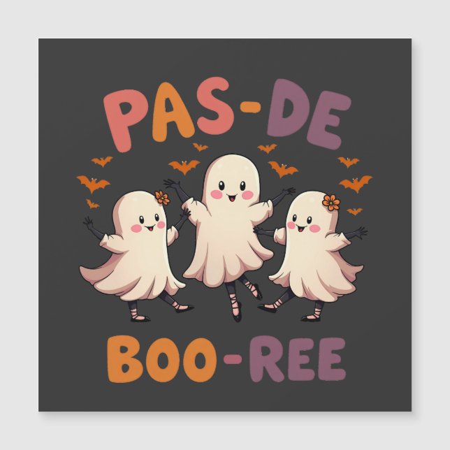 Pas de boo-ree Danse de ballet Halloween Spooky Gh (Devant)