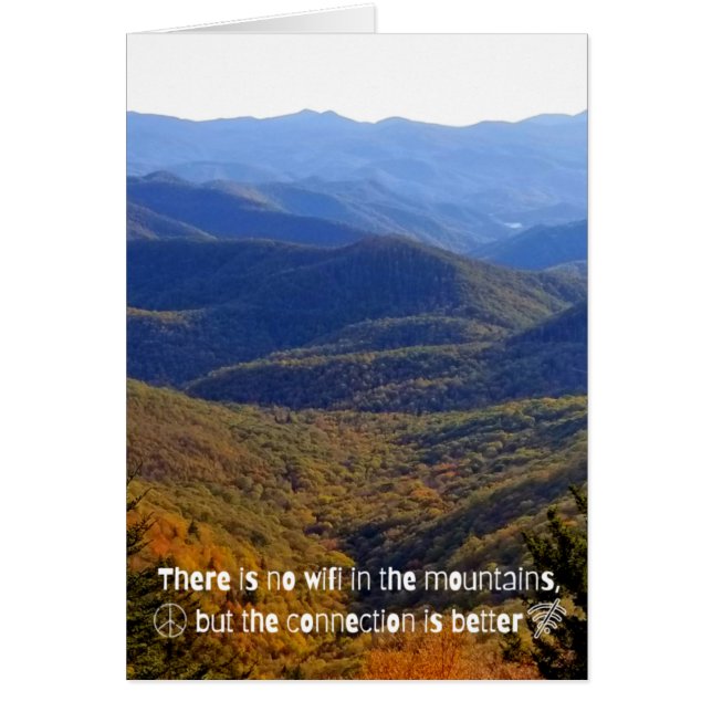 Pas de carte de voeux WIFI (Devant)