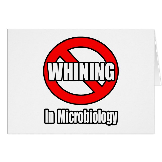 Pas De Chantage En Microbiologie (Devant horizontal)