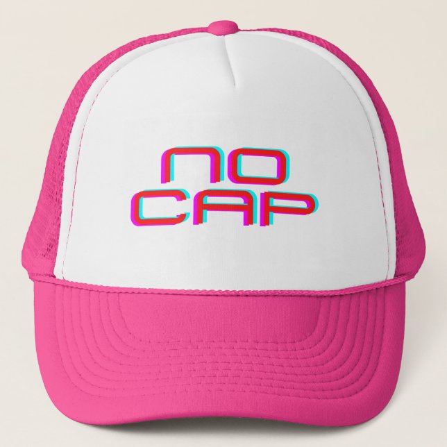 Pas de chapeau de camion rose Casquette (Devant)