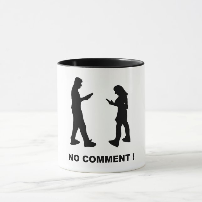 Pas de commentaire Mug (Centre)