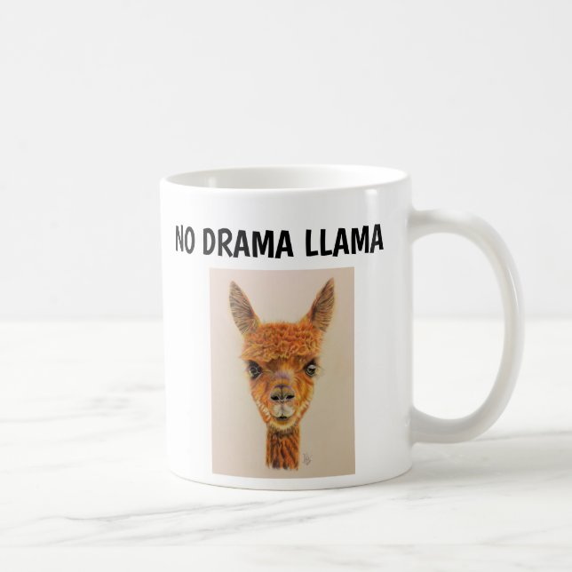 PAS DE DRAMA LAMA Coffee Mugs (Droite)