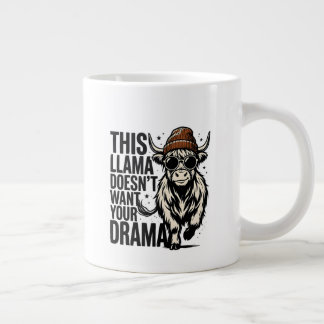 pas de drame, juste un mug lama