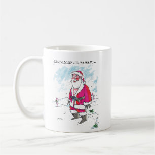 Pas de Ho-Ho-Ho avec tasse de texte