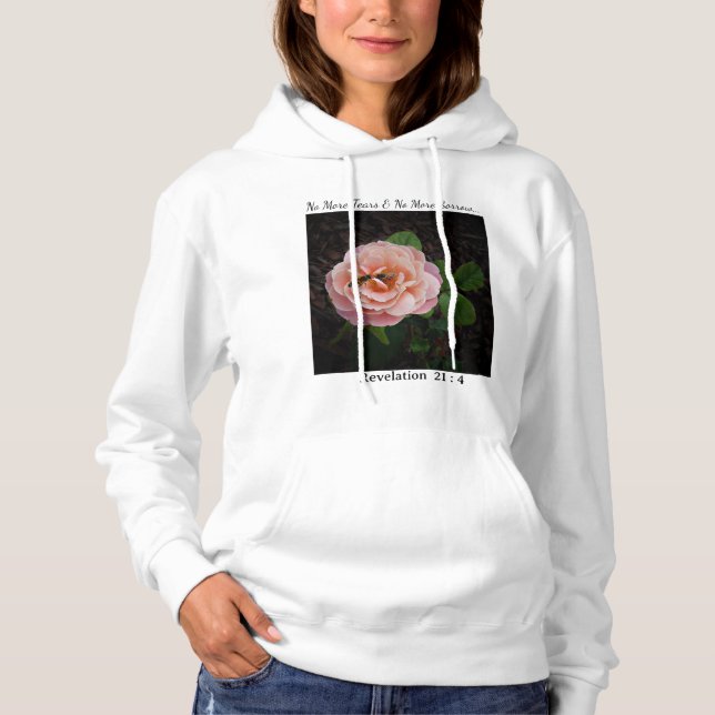 Pas de larmes Sweat à capuche pour femmes DDR par  (Devant)