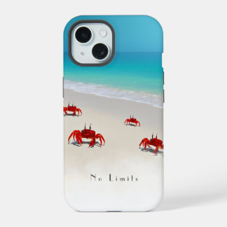 Pas de limites — iPhone 15 Tough Coque 4 Crabs
